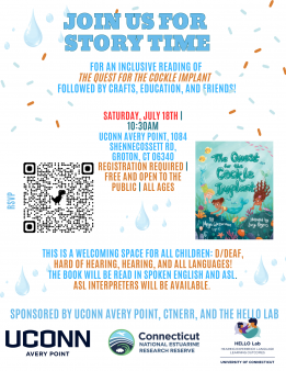 Flyer for event